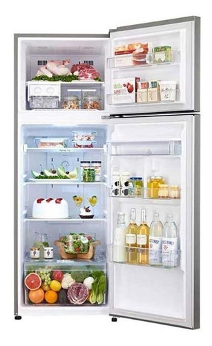 Imagen 2 de 2 de Heladera inverter no frost LG GT32WPP silver con freezer 312L