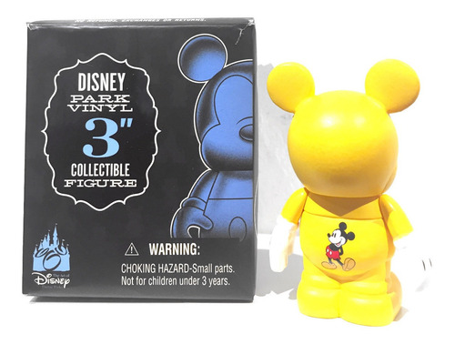 Disney Mickey Mouse Amarillo Figura Vinylmation Nuevo