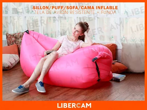 Cien años Situación fascismo Sillon Inflable Puff Sofa Cama Playa Jardín Camping + Funda