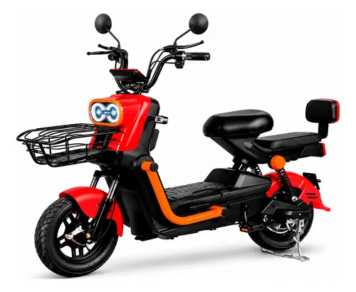 Bicicleta Elétrica Scooter 550w 48v 20ah Com Trava De Rodas