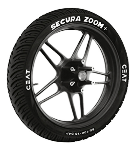 Ceat 80/100-18 47p Secura Zoom Rider One Tires