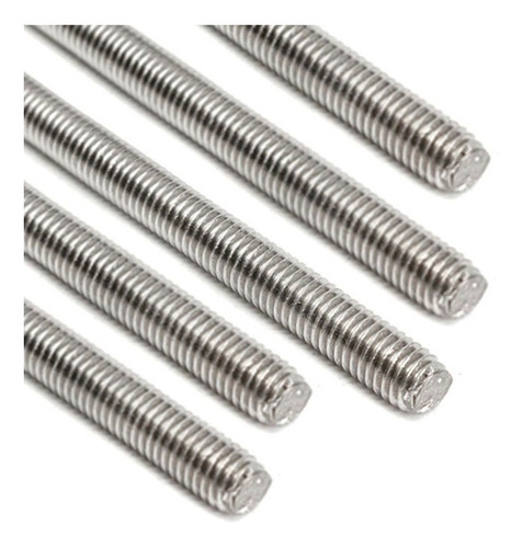 Varilla Galvanizada Roscada 3/8  A 1 Mts (50 Pzas)