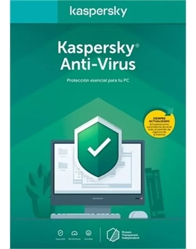 Kaspersky Anti-virus 1 Pc 12meses.