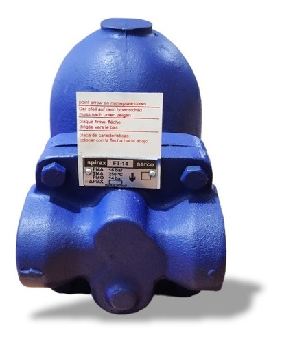 Trampa De Flotador Termostatica Ft14 Spirax Sarco 25mm Rosca