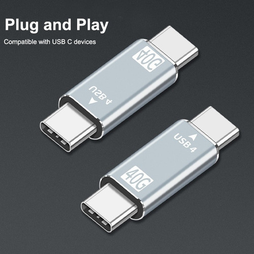 Adaptador Usb C Macho A Usb C Macho - Cable Datos Extension