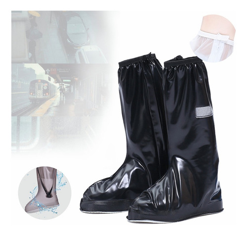Botas Impermeables Cubre Zapatos Impermeables Para Lluvia