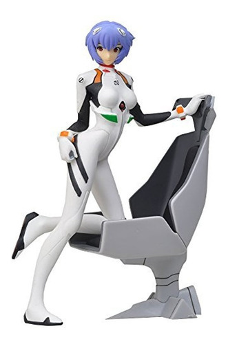 Figura  Evangelion Sega Premium Girl With Chair Rei Ayanami