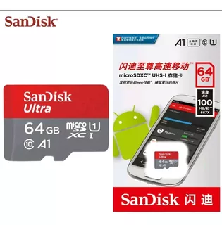 Memoria Micro Sd Sandisk 64 Gb A1.