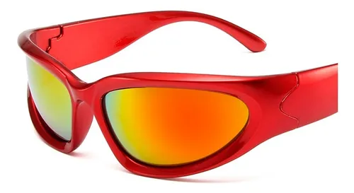 Lentes de bad bunny rojos hotsell