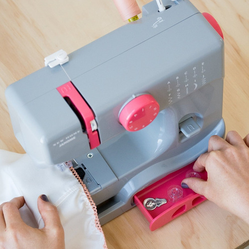 Janome Graceful Gray Máquina Coser 10 Puntadas Compacta