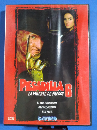 Pelicula Pesadilla 6 - La Muerte De Freddy Dvd Original 