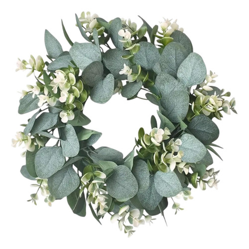 Corona De Flores Artificiales Envoltura Vegetería Guirnalda