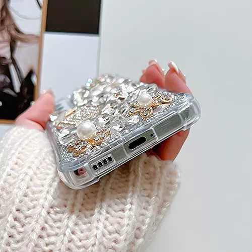 Funda para Samsung Galaxy S22 Ultra Luxury para mujer, funda brillante para  Galaxy S22 Ultra, funda con piedras brillantes con purpurina para Samsung