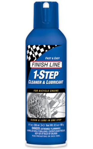 Lubricante Cadena Finish Line Limpiador 1-paso 8oz Spray