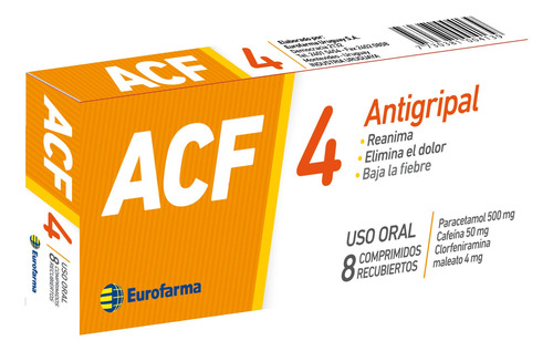 Acf 4 Naranja   8 Comp