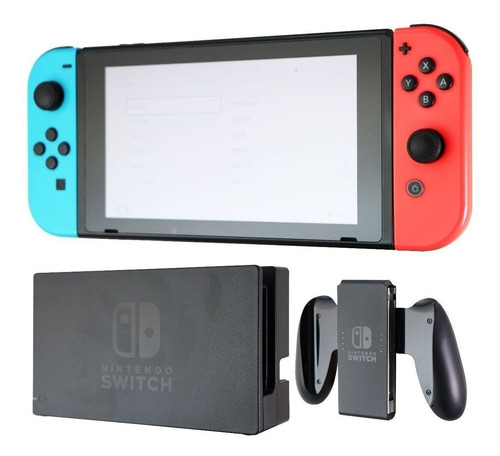 Imagen 1 de 3 de Fair Nintendo Switch 32gb Console Bundle With Red And Blue J