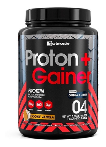 Proteina Gainer Proton 3 Libras - Unidad a $74900