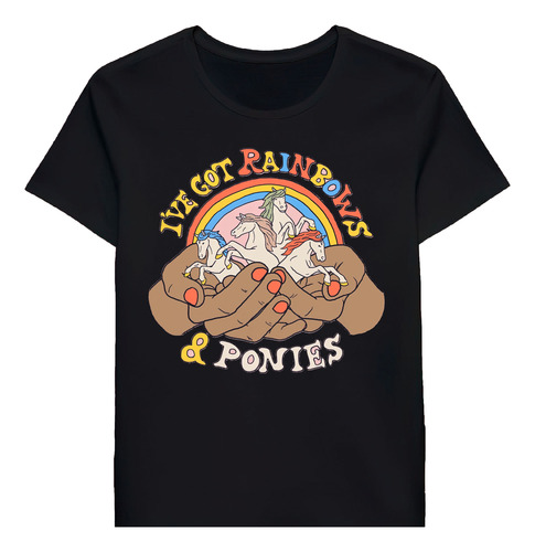 Remera Ive Got Rainbows And Ponies 2 52298928