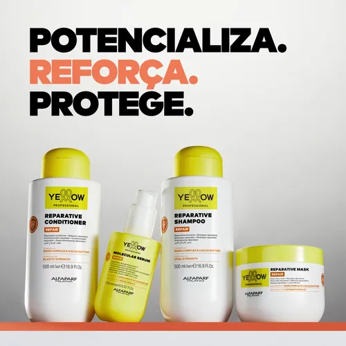 Shampoo Para Cabelos Danificados Yellow Repair 1.5 Litros