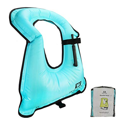 Chaleco Inflable De Snorkel, Buceo Y Natación Adultos,...