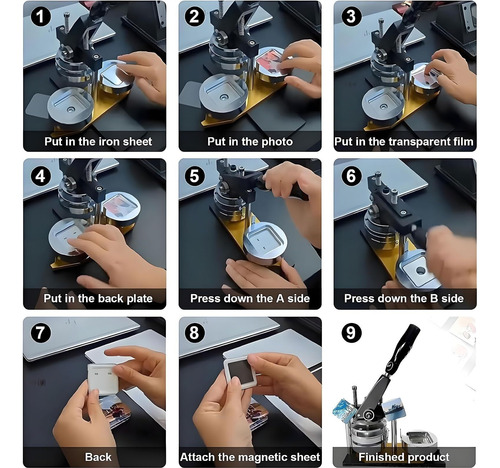 Máquina Fotomagnética, Kit De Máquina Para Fabricação De Ímã