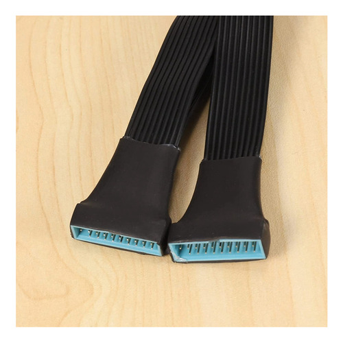 Q Placa-mãe Usb 3.0, Conector De 19 Pinos, Extensão, Cabine