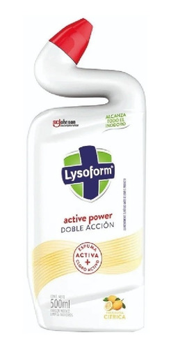 Limpiador/aromatiza De Inodoros Doble Acción 500 Ml Lysoform