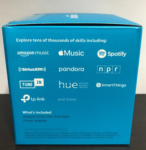Imagen 6 de 8 de Amazon Echo Dot 3ra Gen. Con Alexa En Español E Inglés