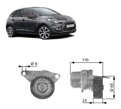 Tensor Correa Alternador Citroen C3 Sx 1.4 2003 2009