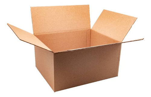 Caja Cartón Corrugado Kraft 49 X 39.5 X 25.5 Cm Paq. 25 Pza