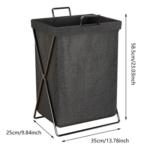 Foldable Laundry Basket Folding Foldable Without Lid Black Foldable Laundry Basket Folding Foldable Without Lid Black