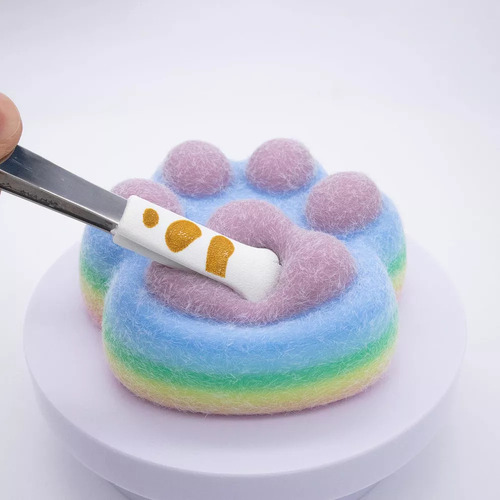 2 Juguetes De Peluche Con Forma De Pata De Gato Gigante