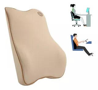 Cojin Soporte Lumbar Almohada Respaldo Sillas Auto Oficina