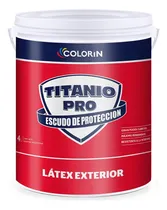 Comprar Latex Exterior Titanio Pro Colorin 20lt - Pintu Zero Acabado Mate Color Blanco