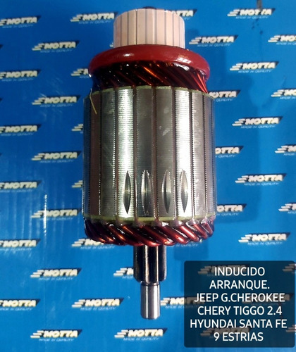 Inducido Arranque. Jeep G.cherokee, Cherry Tiggo 2.4 Hyundai