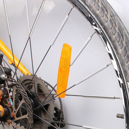 (o) Reflector De Advertencia De Bicicleta Para Andar En Bici