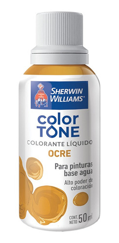 Color Tone Entonador Liquido Pintura Al Agua Sherwin W 50ml