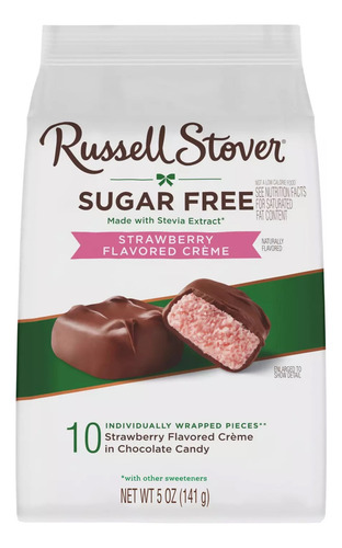 Russell Stover Chocolates Sugar Free Chocolate 5.1oz 10 Pzs
