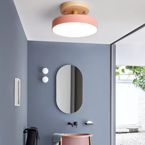 Led Lámpara De Techo Moderna Ø18cm 3 Colors Para Habitacion