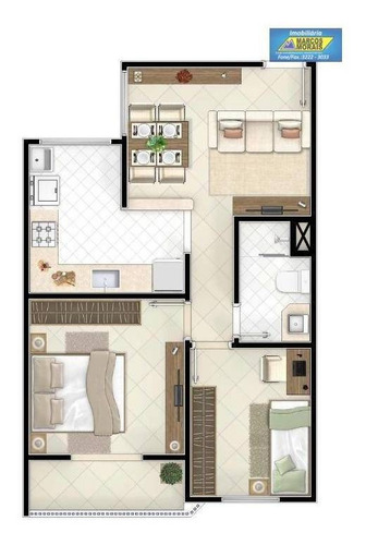 Imagem 9 de 24 de Apartamento Com 2 Dormitórios À Venda, 56 M² Por R$ 215.000,00 - Vila Jardini - Sorocaba/sp - Ap2379