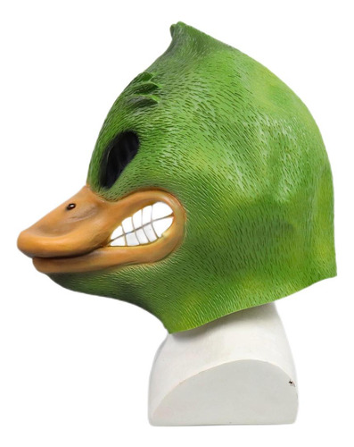 Cubierta Facial De Halloween 2022 Angry Duck Latex, Divertid
