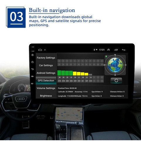 1006 Auto Estéreo Wifi Gps Android 10 En 1 Din Pantalla