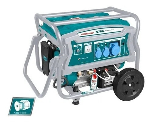 Generador A Gasolina 6,5kw Total Tp165006