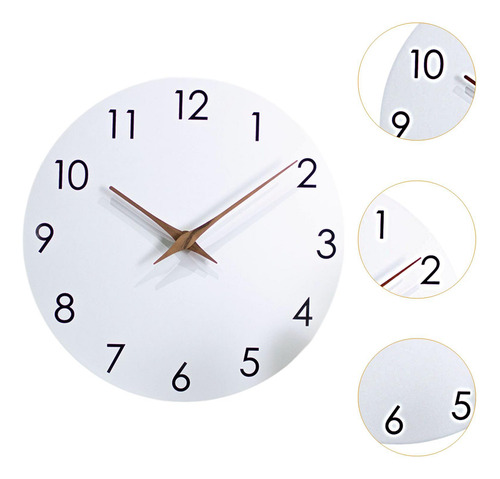 Reloj De Pared Reloj De Pared Decorativo De 10 Pulgadas