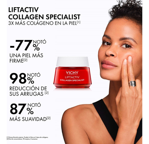 Crema Día Anti-edad Vichy Liftactiv Collagen Specialist 50ml Tipo de piel Normal