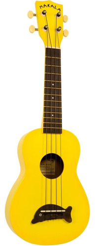 Kala Mk Sd Ukelele Soprano Burst Delfin Serie Makala Color Amarillo