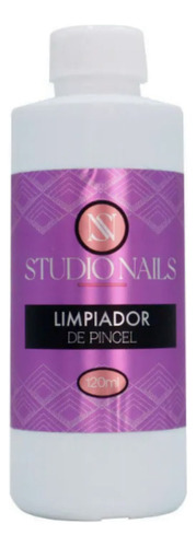 Líquido Limpiador De Pinceles 120ml. Studio Nails