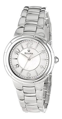 Bulova Mujer rosedale Ronda Pulsera Reloj