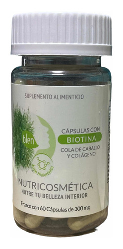Set Control Caida Shampoo De Ortiga, Biotina Y Colageno Caps