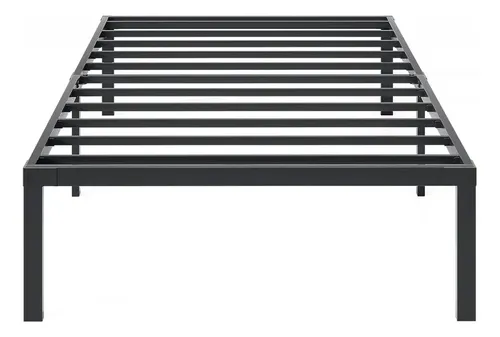 Estrutura de Cama de Metal, Solteiro, com Espaço de Armazena - foto 1